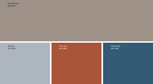 Alabaster sw 7008 may be too light and the end result may be jarring; Sherwin Williams Poised Taupe Color Palette Novocom Top