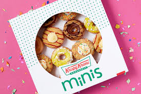 Krispy kreme offering free doughnuts for getting vaccinated is like marlboro offering free cigarettes for getting a flu shot. Krispy Kreme Introduces New Dessert Inspired Mini Doughnuts Encourages America To Celebrate Every Mini Win Business Wire