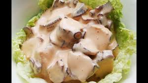 Casi al final probamos y. Ensaladilla De Pulpo En Salsa Rosa Youtube