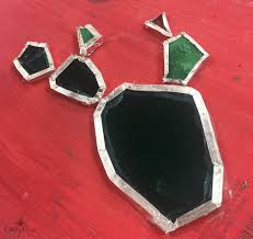I originally created this pattern for a glass plate that i made in a glass class. Stained Glass Cactus Diy The Crafty Chica