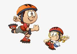 Blue roller skates with untied lace vectors illustration by aleksangel 13/1,338. Roller Skating Border Roller Skater Animated Clipart Transparent Png 700x600 Free Download On Nicepng