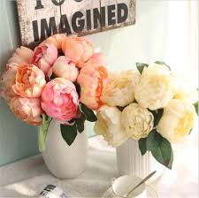 Maybe you would like to learn more about one of these? Silk Flower Bouquet Wedding Flowers Roses For Bridal Bridesmaids Bouquet Silk Peonies Flowers For Maid Of Honor 8 Flowers Set Camellia Vines