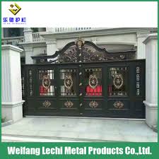 Classic aluminium gates contemporary aluminium gates modern aluminium gates design aluminium gates. China Automatic Folding Modern Aluminum Garden Gate Design For Residential Villas China Gate Garden
