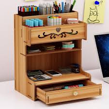 B13 Wooden Pen Holder Desktop Organizer Storage Rack Diy Multifunctional Office Drawer Lazada Ph Vertical desk holder designed for sakura micron pens.