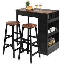 Every atomic operation would require multiple request for read and merge. Giantex 3 Piece Pub Dining Set Wooden Counter Height Table Set With 2 Bar Stools Industrial Bar Table Set Sturdy Kitchen Table With Storage For Kitchen Restaurant Living Room Brown Buy Online