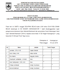 Adanya peningkatan hasil belajar pada siklus. Download Download Contoh Berita Acara Pengumuman Kelulusan Un