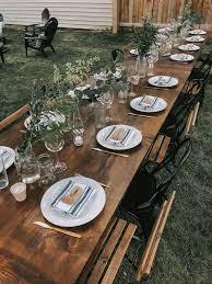 Try to stick to a menu of healthy snacks in addition to a sweet treat plus, more from the bump: Backyard 30th Birthday Dinner Party For Him Miranda Schroeder