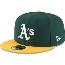 Oakland Athletics New Era Team Local 59fifty Fitted Hat Green Oakland Athletics Fitted Hats New Era