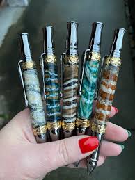 Image result for mammoth bone inlay fountain pen