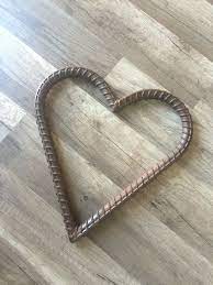 Rebar Heart By Consignanddesignnc On Etsy Metal Art Projects Welded Metal Projects Metal Art Welded