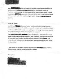 Cno English Proficiency Letter Samples Nurse List