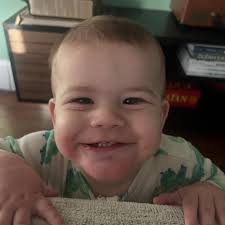 My sweetheart Reggie is 1 year old today. It's been a joy getting to know  you, my little social butterfly, music maker, fast crawler, giggle monster.  Seeing you and Penelope bond makes