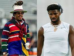Shedeur Sanders addressed the controversy surrounding his pre-game chat  with Cam Newton ahead of UCF game