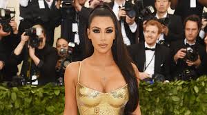 Kim is getting ready for met gala (picture: Kim Kardashian Is A Golden Goddess At Met Gala 2018 Entertainment Tonight