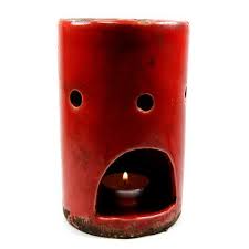 Vintage Styled Aromatherapy Tealight Candle Holder Tart Burner Warmer Red By B 14 95 Vintage Styled Tart Burner Tealight Candle Holders Tea Light Candles