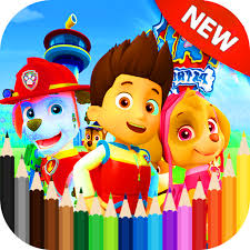 Paw Puppy Patrol Coloring Book 1 1 Apk Download Com Alphazerodev Pawpatrolcoloring Apk Free