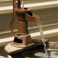 Plastic spigot for pet carboys, plastic buckets, and other containers. How To Make A Bucket Floating Faucet Fountain Hunker Water Fountains Outdoor Fountains Outdoor Diy Fountain