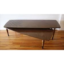 Product width (in.) 18 in. Mid Century Modern Swing Out Coffee Table Chairish