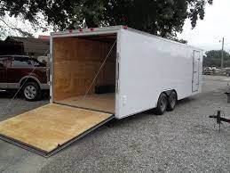 Basic 85 X 24 Enclosed Carhauler Trailer Cynergy Cargo 2014 4595 Enclosed Trailers Car Trailer Trailer
