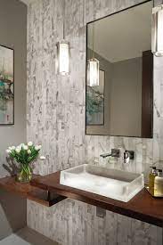 Get detailed powder room decorating ideas here. 75 Beautiful Marble Floor Powder Room Pictures Ideas July 2021 Houzz