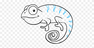 As always, we begin with the head and that cute mug (00 min 06 sec). How To Draw A Chameleon Chameleon Sketch For Kids Clipart 5253096 Pinclipart