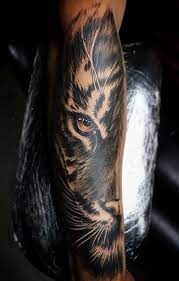 12 Best Half Tiger Face Tattoo Designs Tiger Tattoo Sleeve Tiger Face Tattoo Half Tiger Face Tattoo