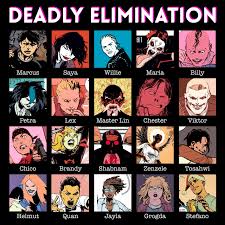 CHARACTER ELIMINATION: ROUND 1! In celebration of the long anticipated  Deadly Class issue #45 coming out
