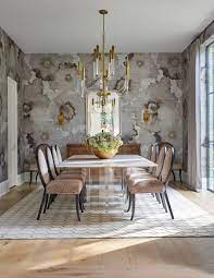 Adding it to the dining room is one of the easiest ways to get in on the wallpaper bandwagon before trying it out in the bedroom or living area. Eye Catching Dining Rooms With Floral Wallpaper How To Use Floral Wallpaper