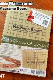 Beadsmith Macrame Board Foam Board Macrame Supplies Macrame Working Board 7 5 X 10 5 Inches 18 7 X 26 2 Cm Macrame Supplies Macrame Jewelry Making Tools
