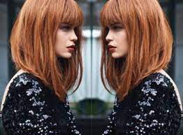 Trendy Hair Bob Ginger Bangs 67 Ideas Hair Styles Thick Hair Styles Short Hair With Bangs