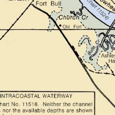 Map And Nautical Charts Of Limehouse Bridge Sc Us Harbors