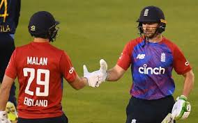 England's sam curran, right, hugs teammate england's liam livingstone, after defeating sir lanka in the second t20 international cricket match between england and sri lanka in cardiff, wales, thursday. Eng Vs Sl Match Prediction Who Will Win Today S Match