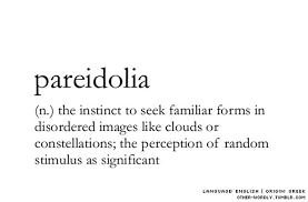 Pareidolia Defined Unusual Words Uncommon Words Weird Words