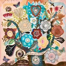 Follow Your Dreams By Mercedes Lagunas Floral Illustrations Floral Art Plant Art