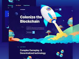 Crypto Game Landing Page Blockchain Game Landing Page Blockchain