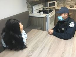 cop with victim