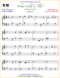 Biggest digital christmas sheet music showcase. What Child Is This Piano Sheet Music Free Printable Pdf