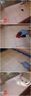 How To Clean Colorseal And Restore A Tile Countertop With White Grout Lines With Images Tile Countertops Kitchen Tile Countertops Tile Countertops Diy