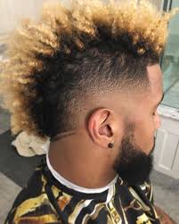 An inspirational blonde hairstyle for black guys. 10 Awesome Blonde Hairstyles For Black Guys