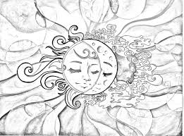 Dramatic shooting comets, daystar, sun shapes, sun faces, moon sun and star, and mexican sun pictures for kids . Sun Moon Coloring Page On Behance Star Coloring Pages Sun Coloring Pages Pokemon Coloring Pages