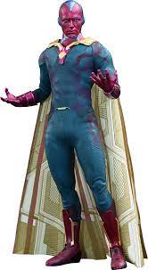 Marvel Vision Sixth Scale Figure By Hot Toys Marvel Personagens Dos Vingadores Herois Marvel
