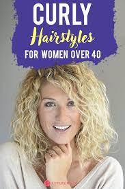 20 Simple Curly Hairstyles For Women Over 40 Hairstyletipshacks Curly Hair Styles Easy Curly Hair Styles Hair Styles