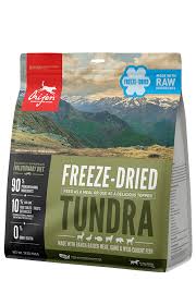 orijen tundra freeze dried grain free dog food