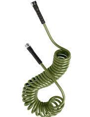Coiled Garden Hose 25 Ft Gardeners Com Garden Hose Garden Tools Design Garden Hose Sprayer