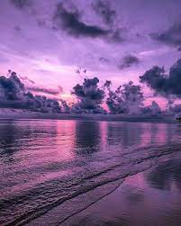 Aesthetics To Admire On Instagram Purple Beach Yeah Shweta7 Follow Astero Purple Beach Sky Aesthetic Aesthetic Photography Nature