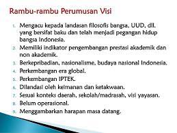 Check spelling or type a new query. Visi Misi Dan Tujuan Sekolah Madrasah Ppt Download