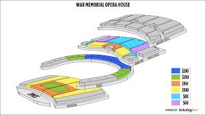 san francisco war memorial opera house seating chart