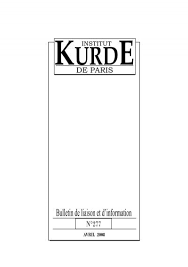 Maybe you would like to learn more about one of these? Bulletin De Liaison Et D Information Institut Kurde De Paris