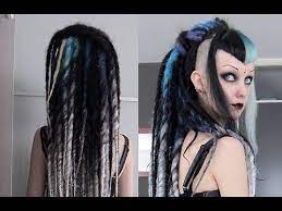 Psychara Icydreads How To Attach Synthetic Dreads To Real Dreads Synthetic Dreads Tutorial Synthetic Dread Wig Synthetic Dreads