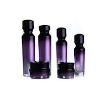 30ml 50ml 100ml Gradient Purple Glass Pump Bottles ...